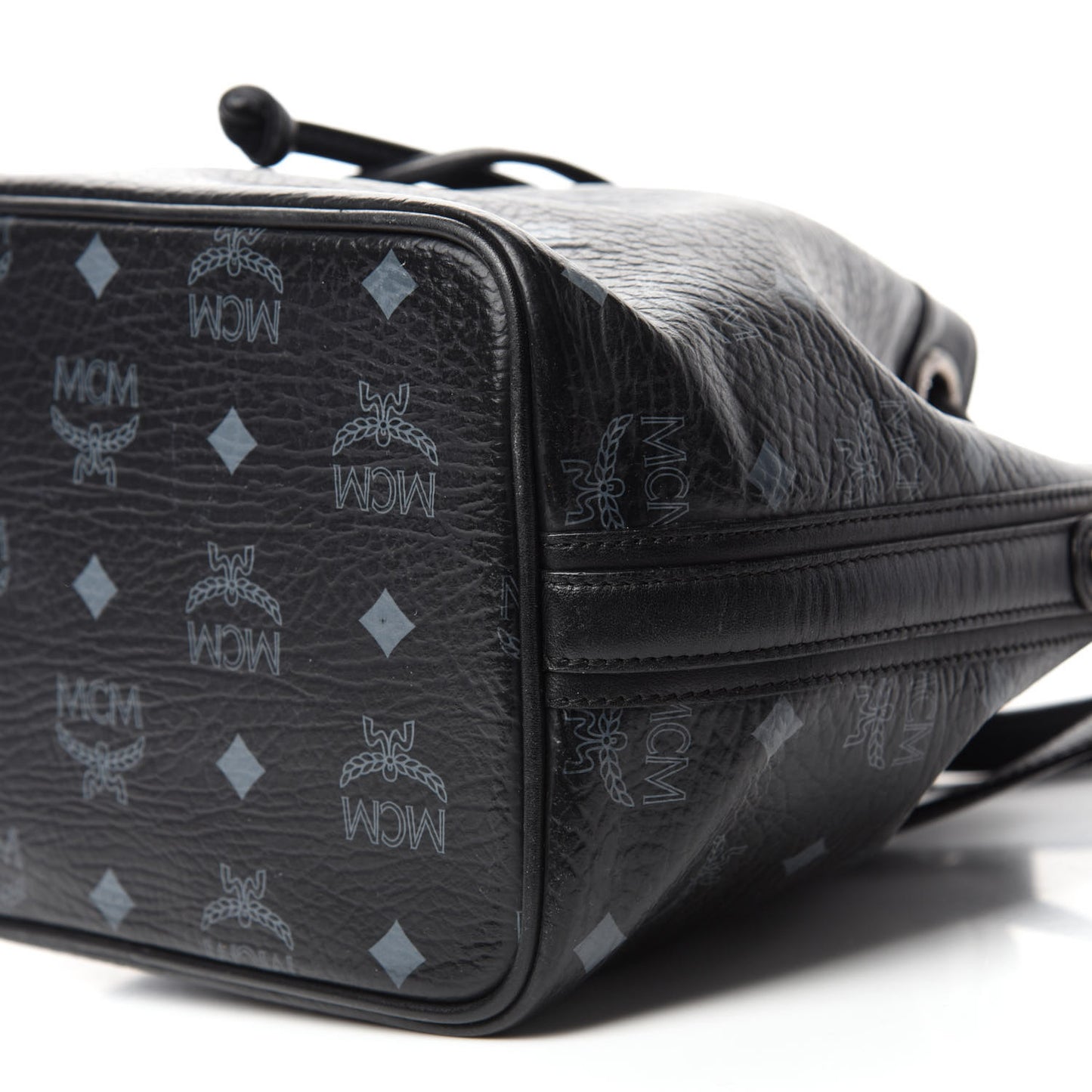 Visetos Essential Drawstring Bucket Bag Black