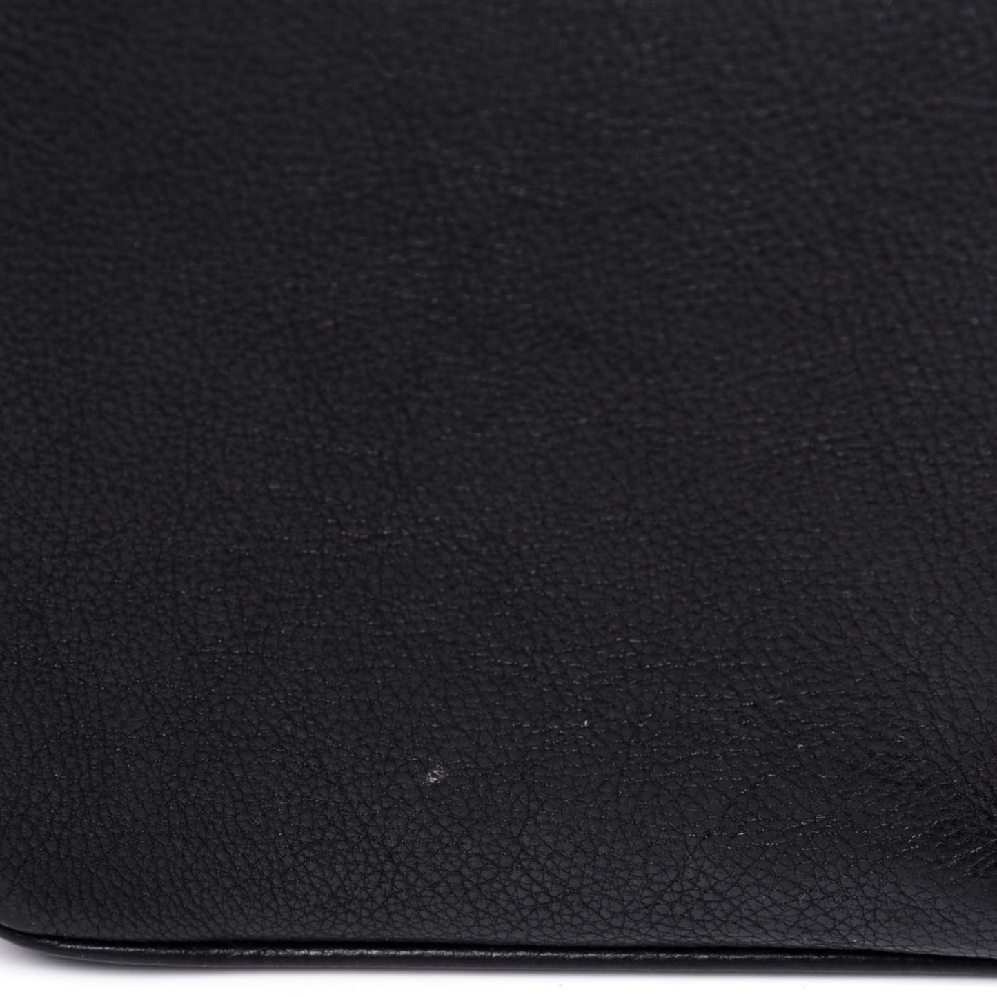 Grained Calfskin Saffiano Robot Shoulder Bag Black Red