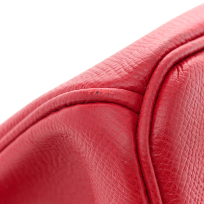 Hermes Epsom Birkin 30 Rouge Casaque 12 of 13
