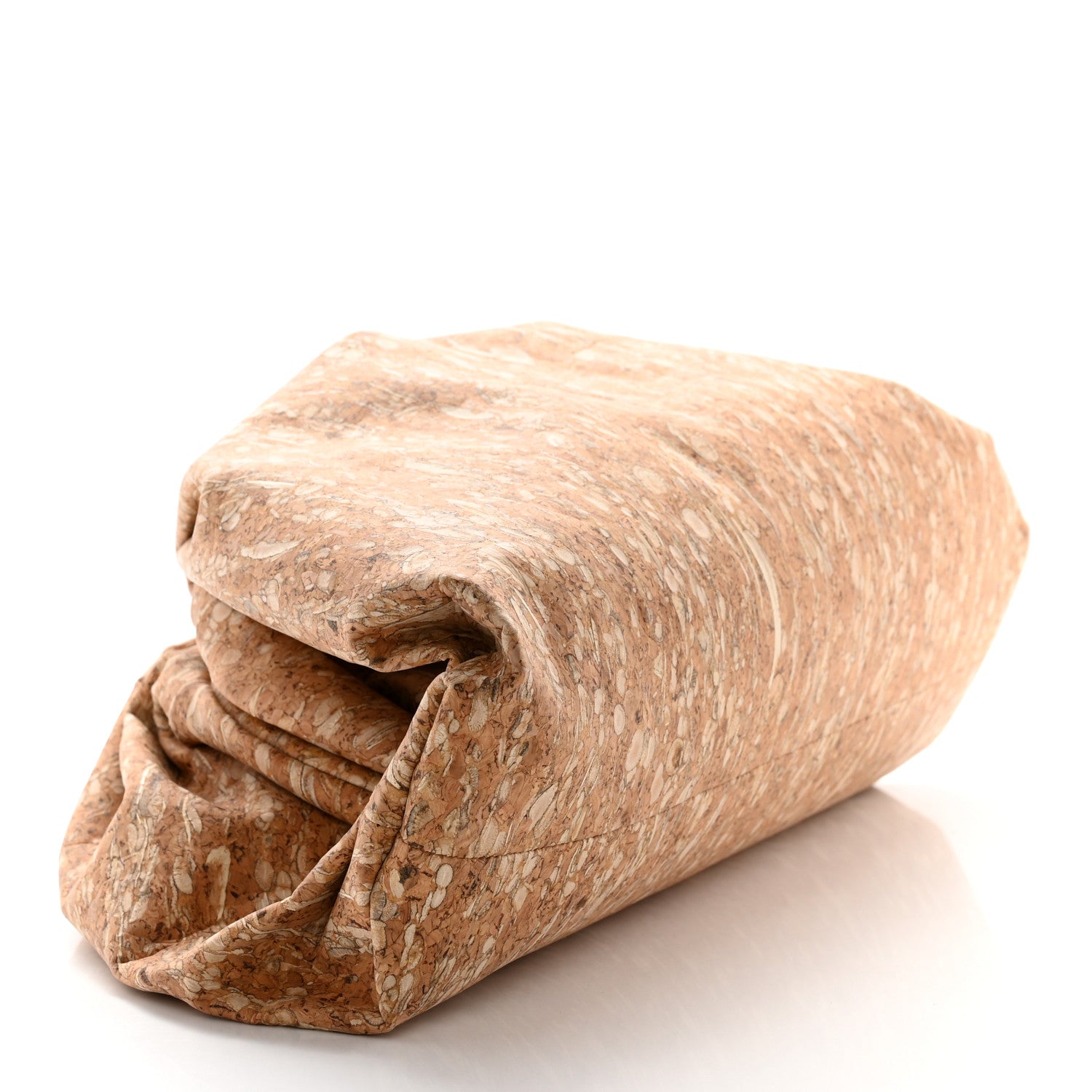 Bottega Veneta Cork The Pouch Oversized Clutch Natural 4 of 7