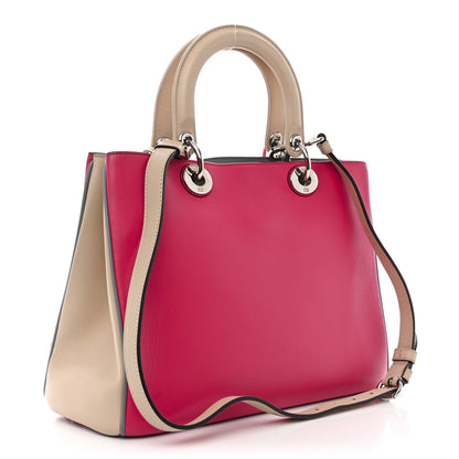 Christian Dior Smooth Calfskin Medium Tri-Color Diorissimo Multicolor 4 of 15