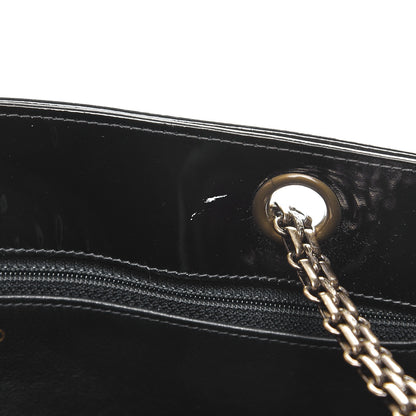 Chanel Patent Mademoiselle Tote Black 8 of 8