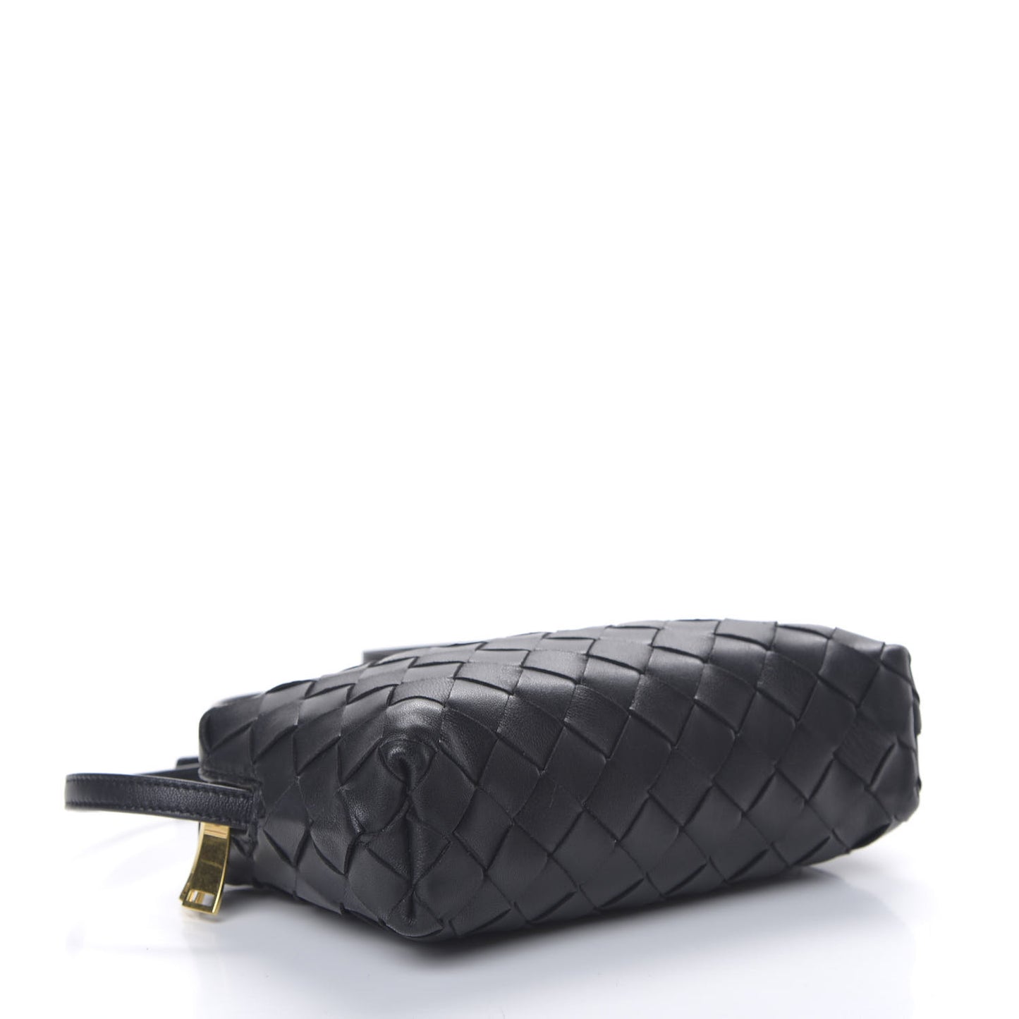 Nappa Intrecciato Mini Crossbody Black