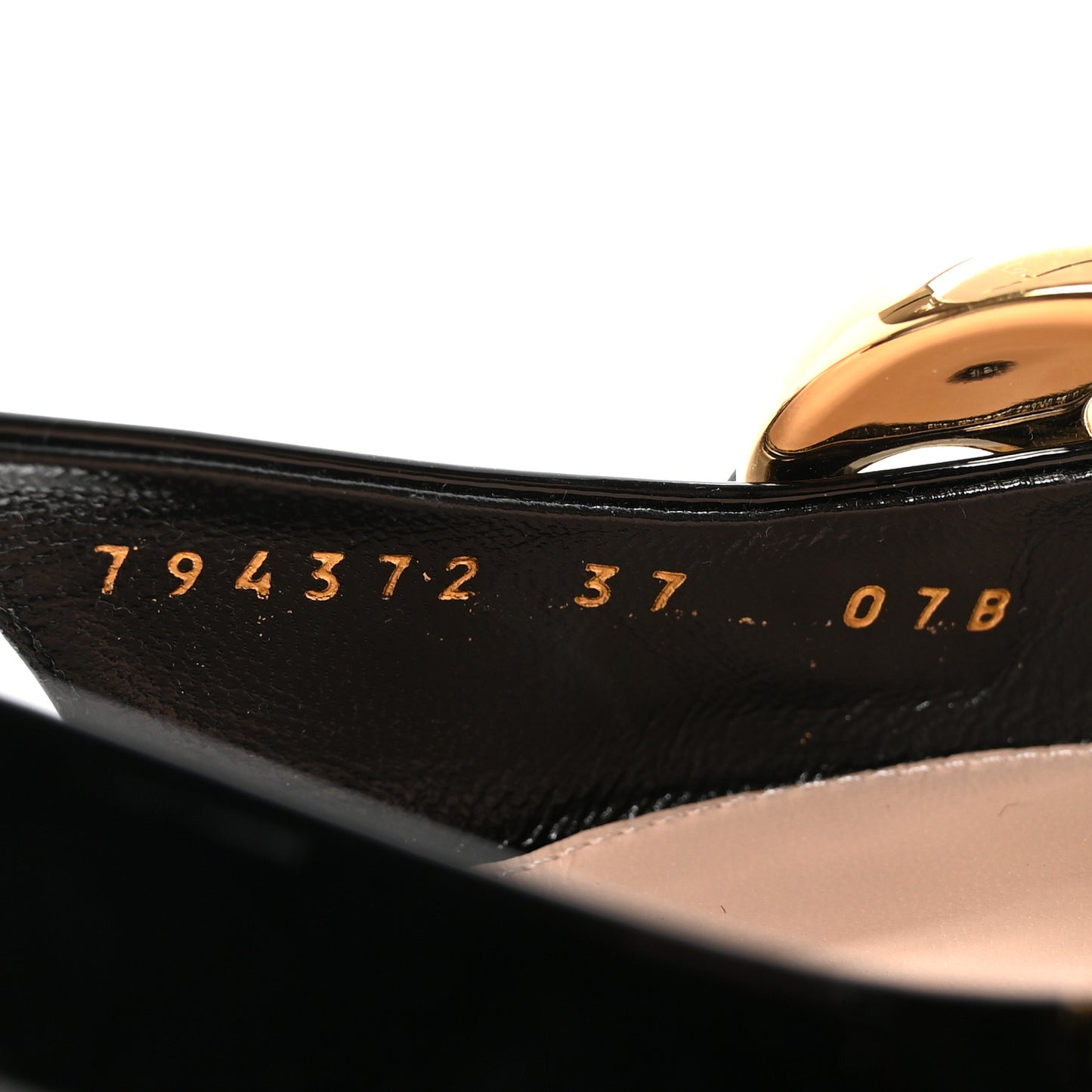 Vernice Crystal Nappa Charlotte Marina Slingback Pumps 37 Black