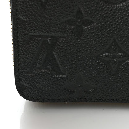 Louis Vuitton Empreinte Zippy Wallet Black 12 of 12