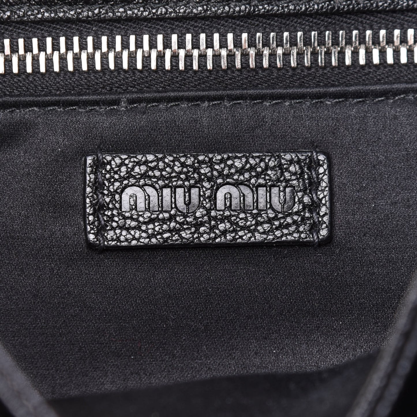 Goatskin Madras Flap Shoulder Bag Black
