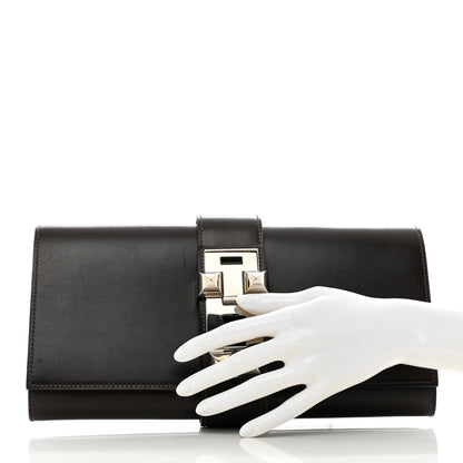 Hermes Box Medor 29 Clutch Chocolate 2 of 7