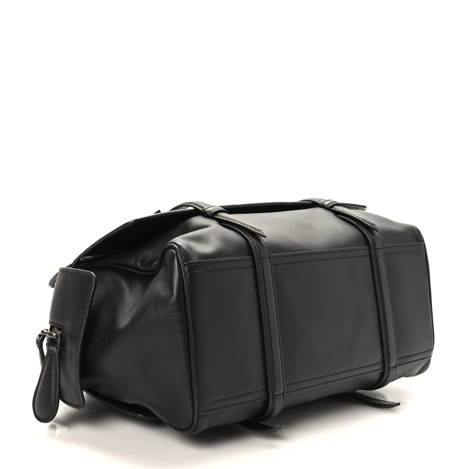 Bottega Veneta Nappa Intrecciato Medium Monaco Satchel Black 4 of 8