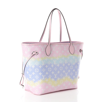 Louis Vuitton Monogram Escale Neverfull MM Pastel 2 of 9