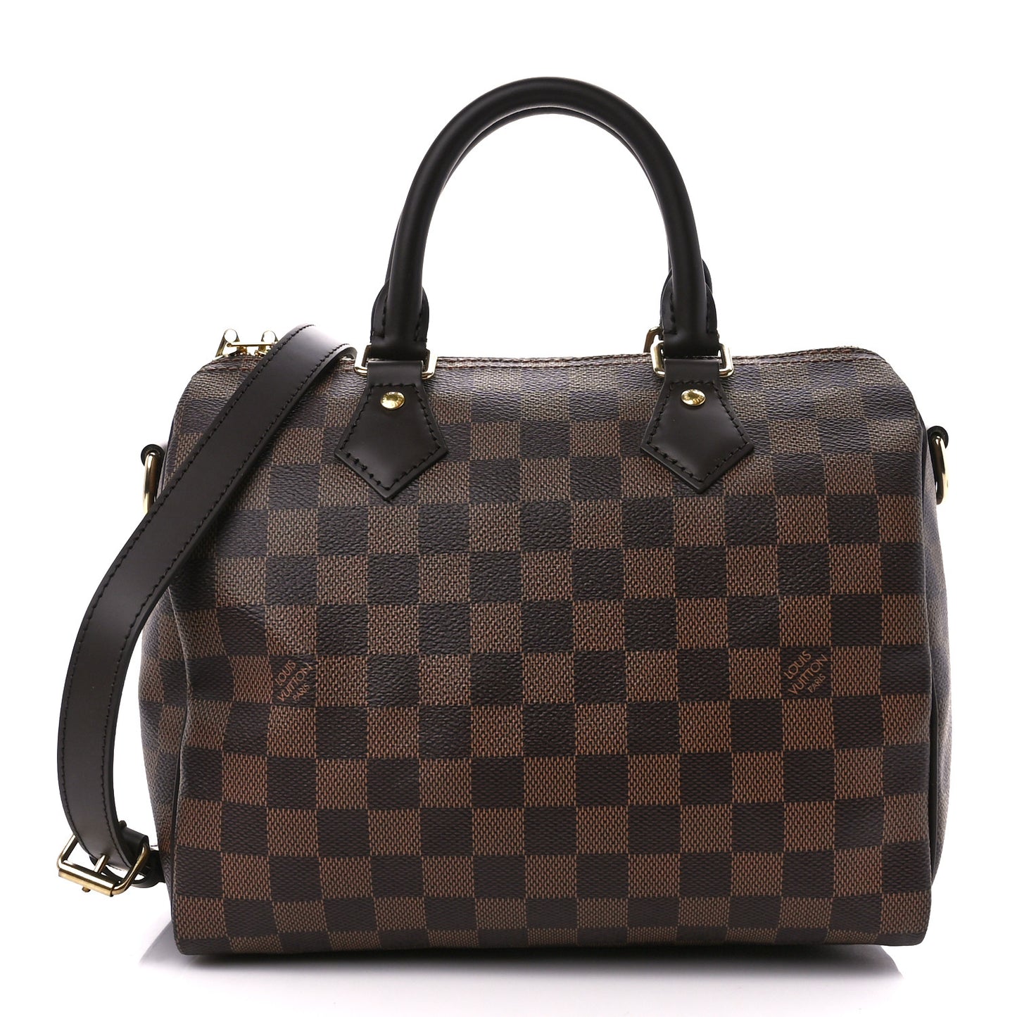 Damier Ebene Speedy Bandouliere 25