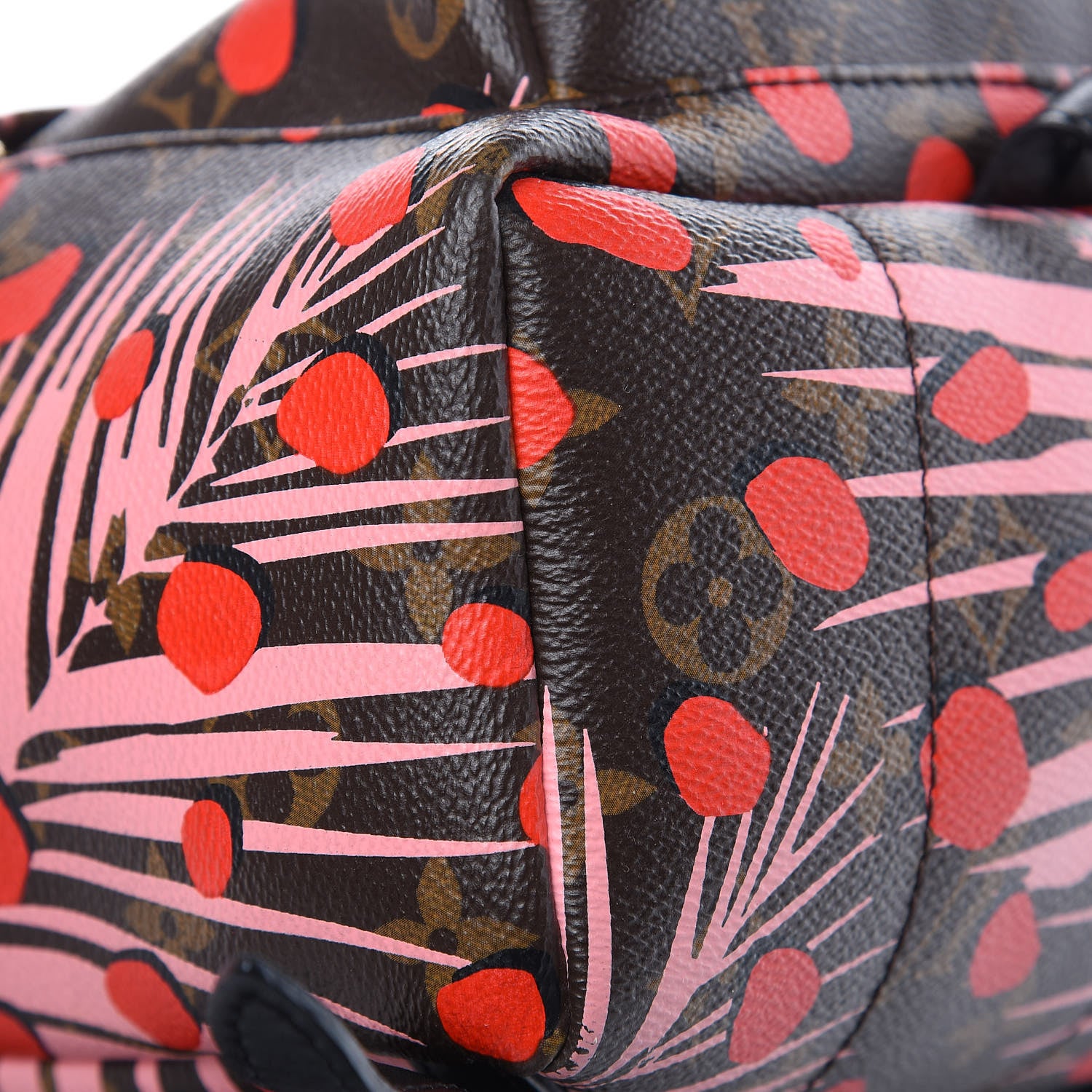 Louis Vuitton Monogram Jungle Dots Palm Springs Backpack PM Sugar Pink Poppy 9 of 11