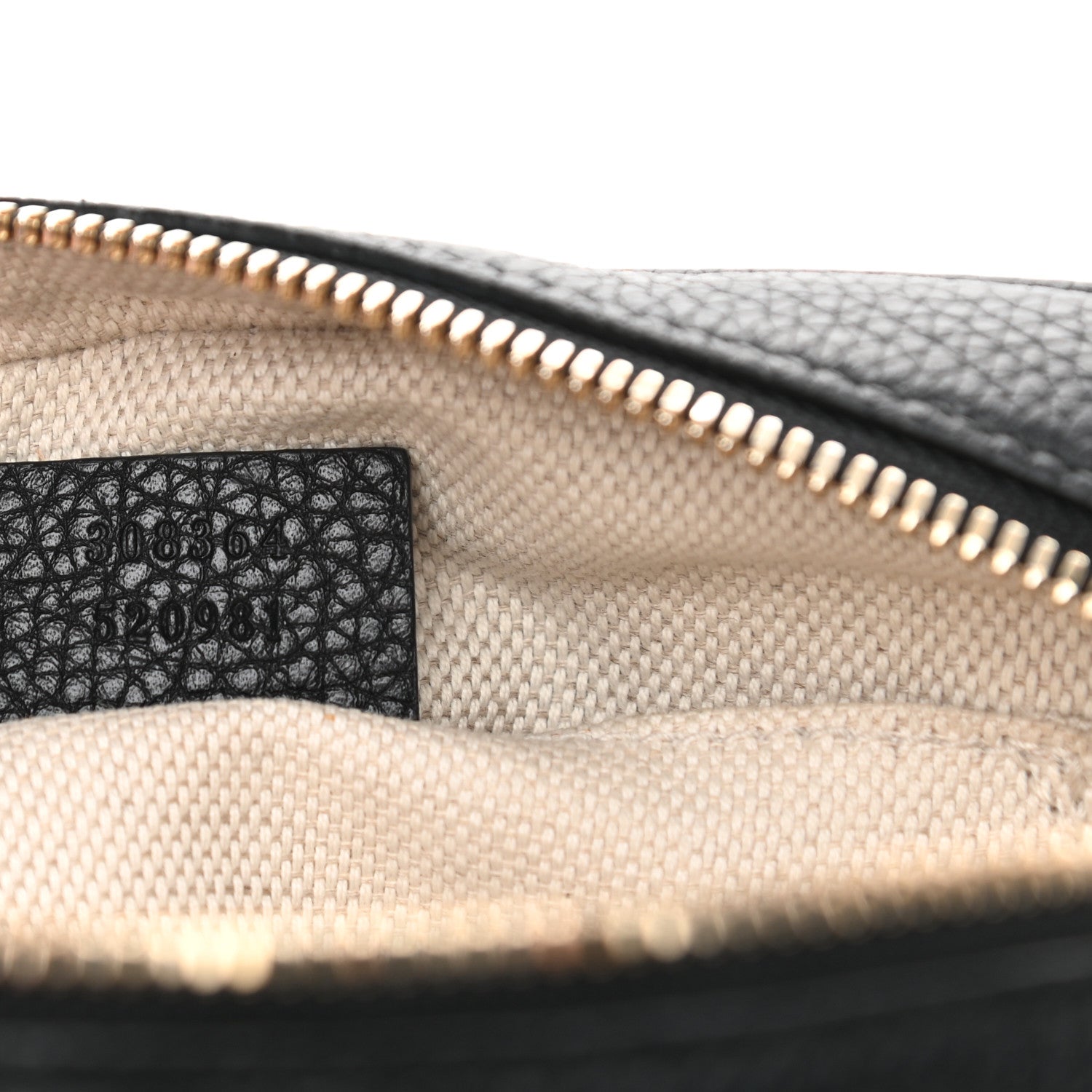 Gucci Pebbled Calfskin Small Soho Disco Bag Black 7 of 10