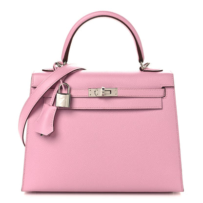 Hermes Epsom Kelly Sellier 25 Mauve Sylvestre 1 of 12