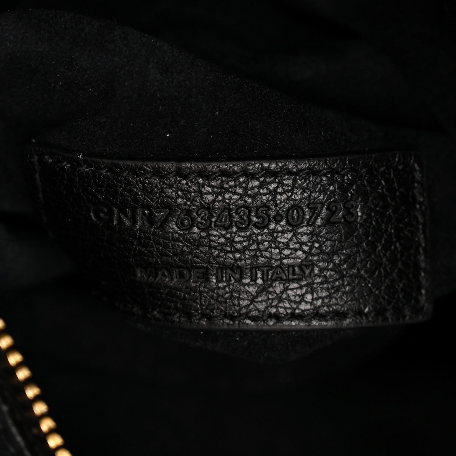 Saint Laurent Grained Deerskin Bea Tote Black 7 of 15