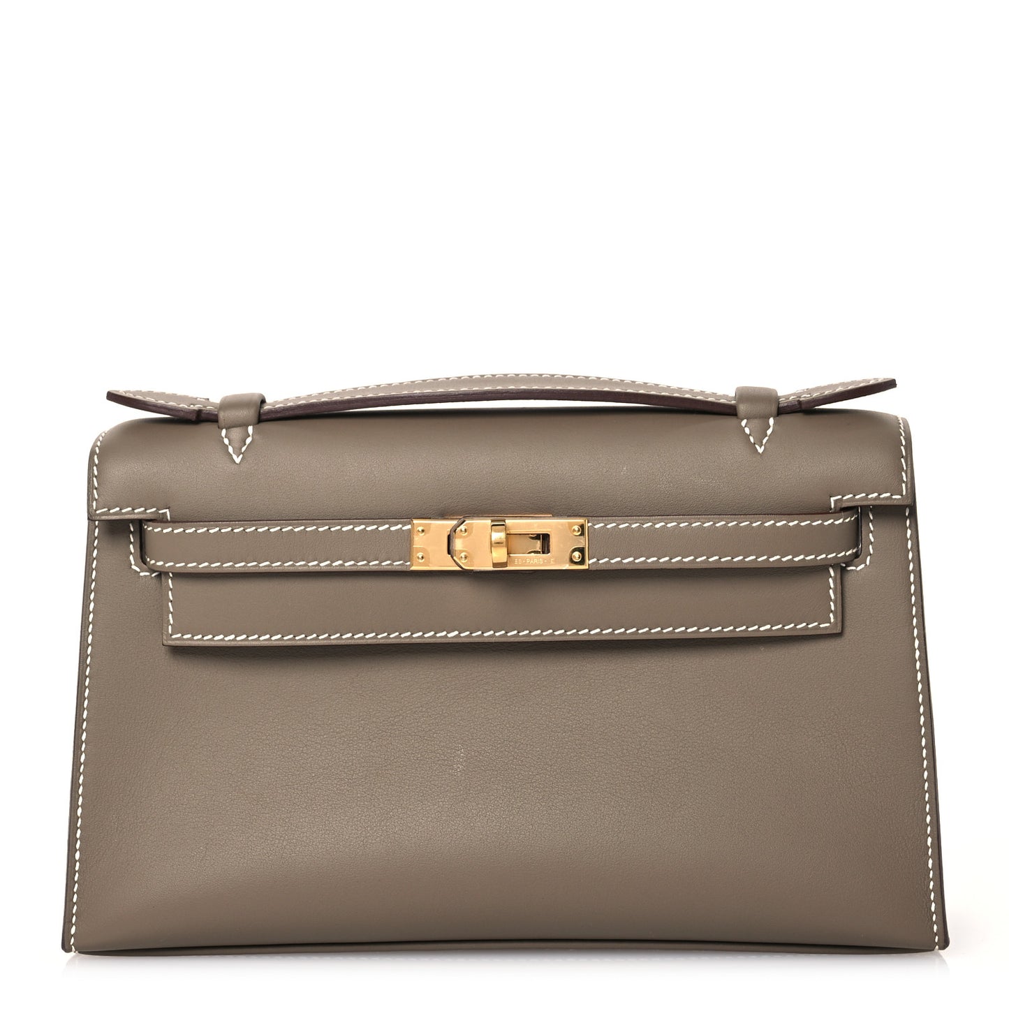 Swift Kelly Pochette Clutch Etoupe