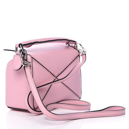 Loewe Calfskin Mini Puzzle Bag Pastel Pink 3 of 10