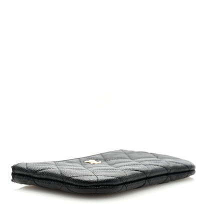 Chanel Caviar Quilted Small Cosmetic Case Black 4 of 7
