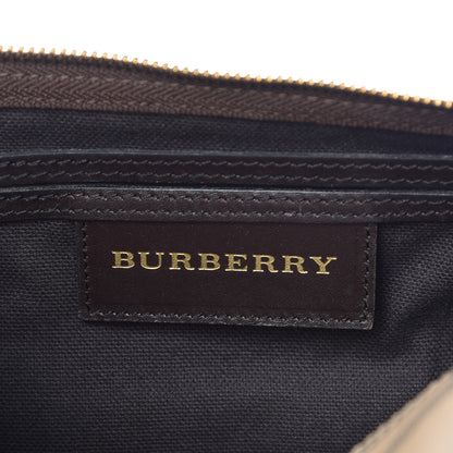 Burberry Haymarket Check Small Chester Bowling Bag Chocolate 6 of 9