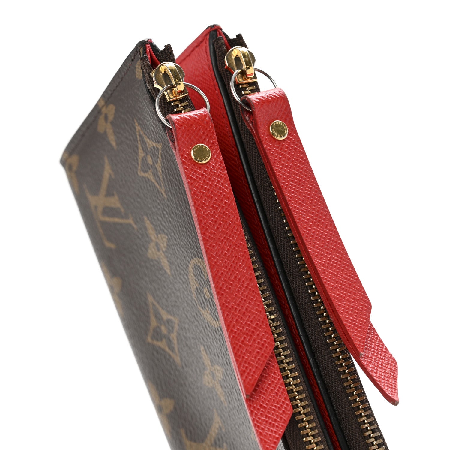 Louis Vuitton Monogram Adele Wallet Coquelicot 9 of 10