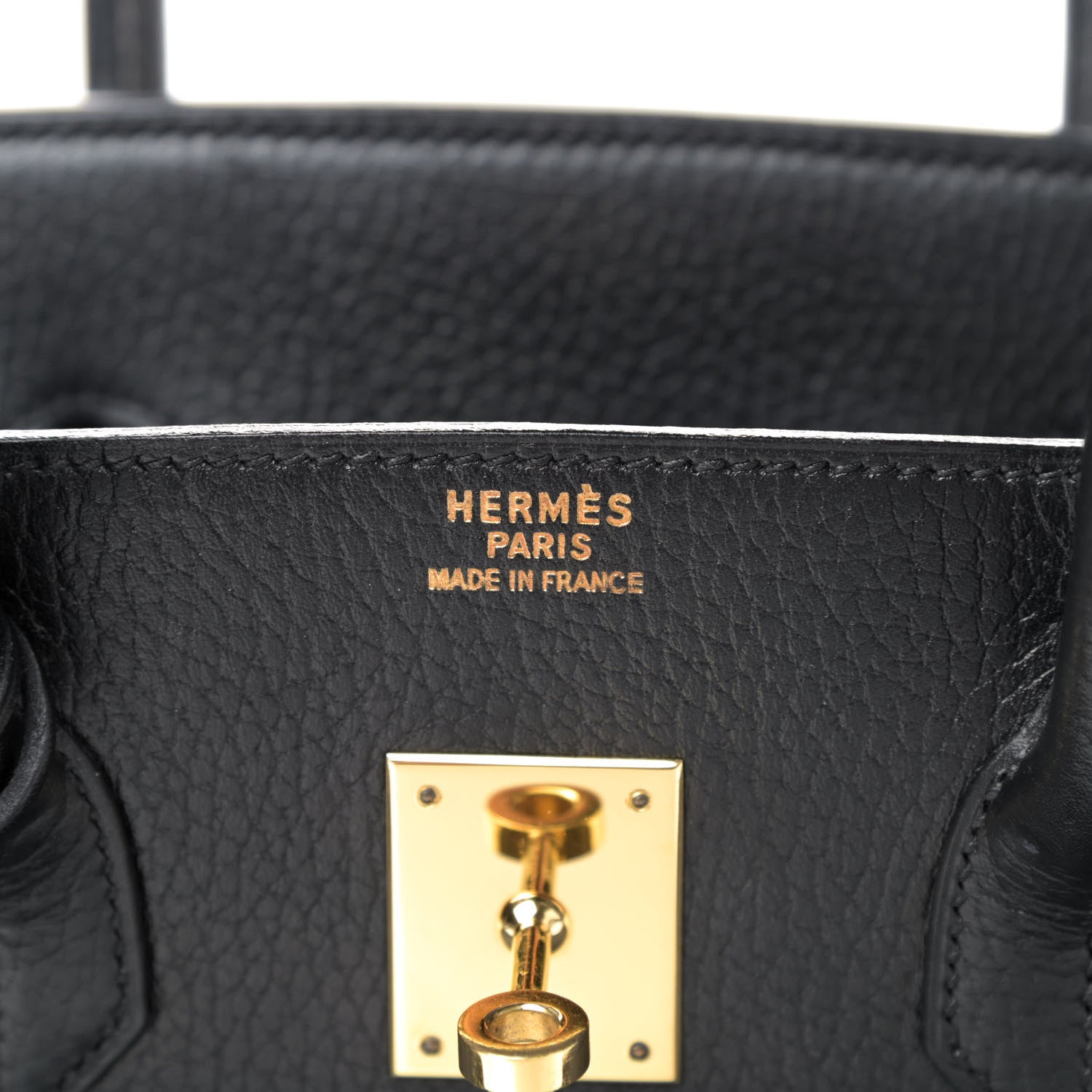 Hermes Ardennes Birkin 35 Black 7 of 8