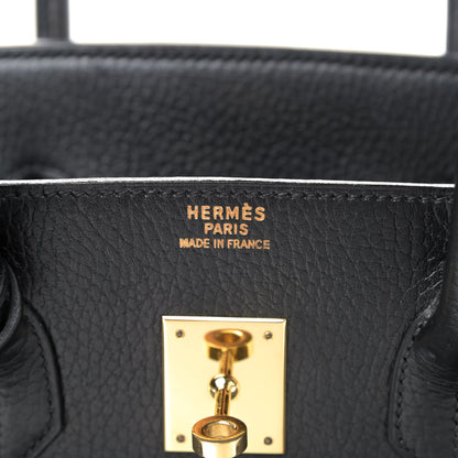 Hermes Ardennes Birkin 35 Black 7 of 8
