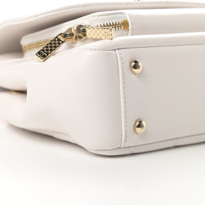 Chanel Caviar Quilted Medium Business Affinity Flap White 9 of 12