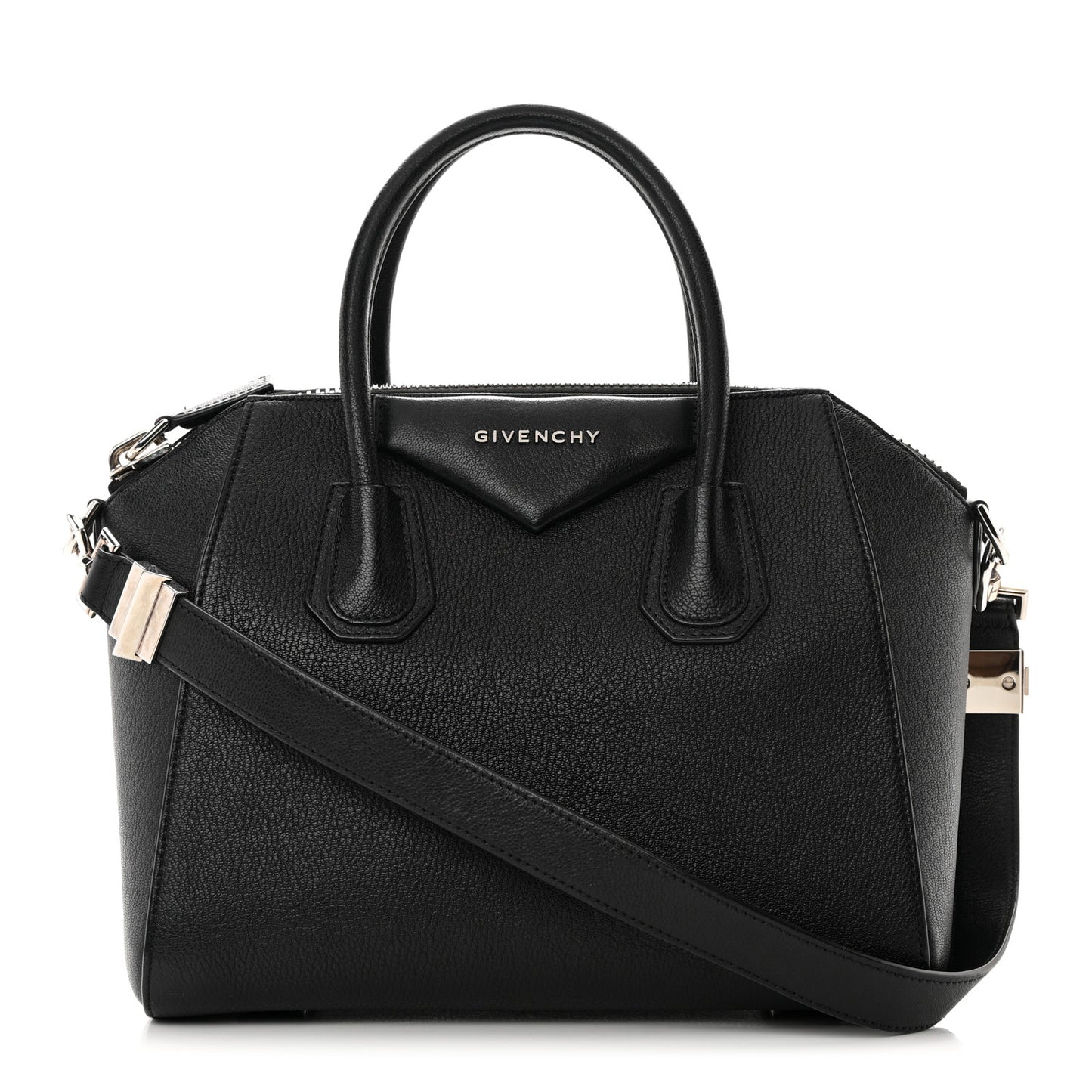 Sugar Goatskin Small Antigona Black