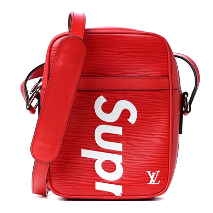 Louis Vuitton X SUPREME Epi Danube PM Red 1 of 4