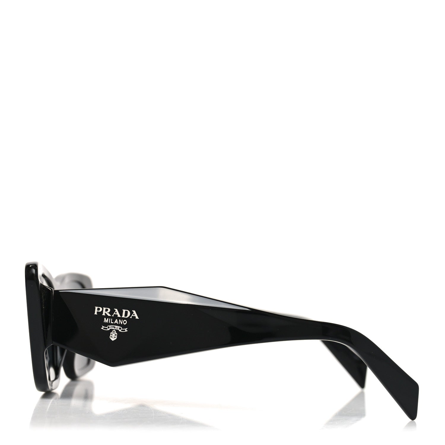 Prada Acetate Symbole Sunglasses SPR 08Y Black 1882417 – FASHIONPHILE