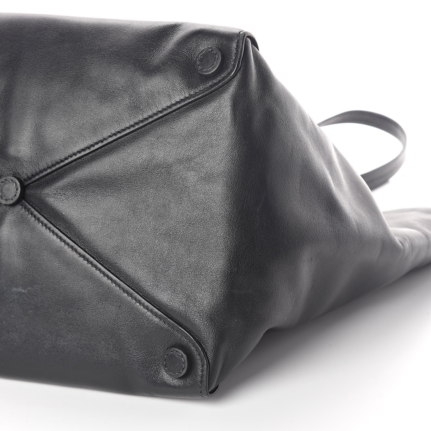 Prada Soft Calfskin Shopping Tote Black 14 of 14