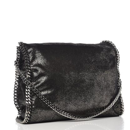 Stella McCartney Shaggy Deer Falabella Fold Over Tote Ruthenium 4 of 8