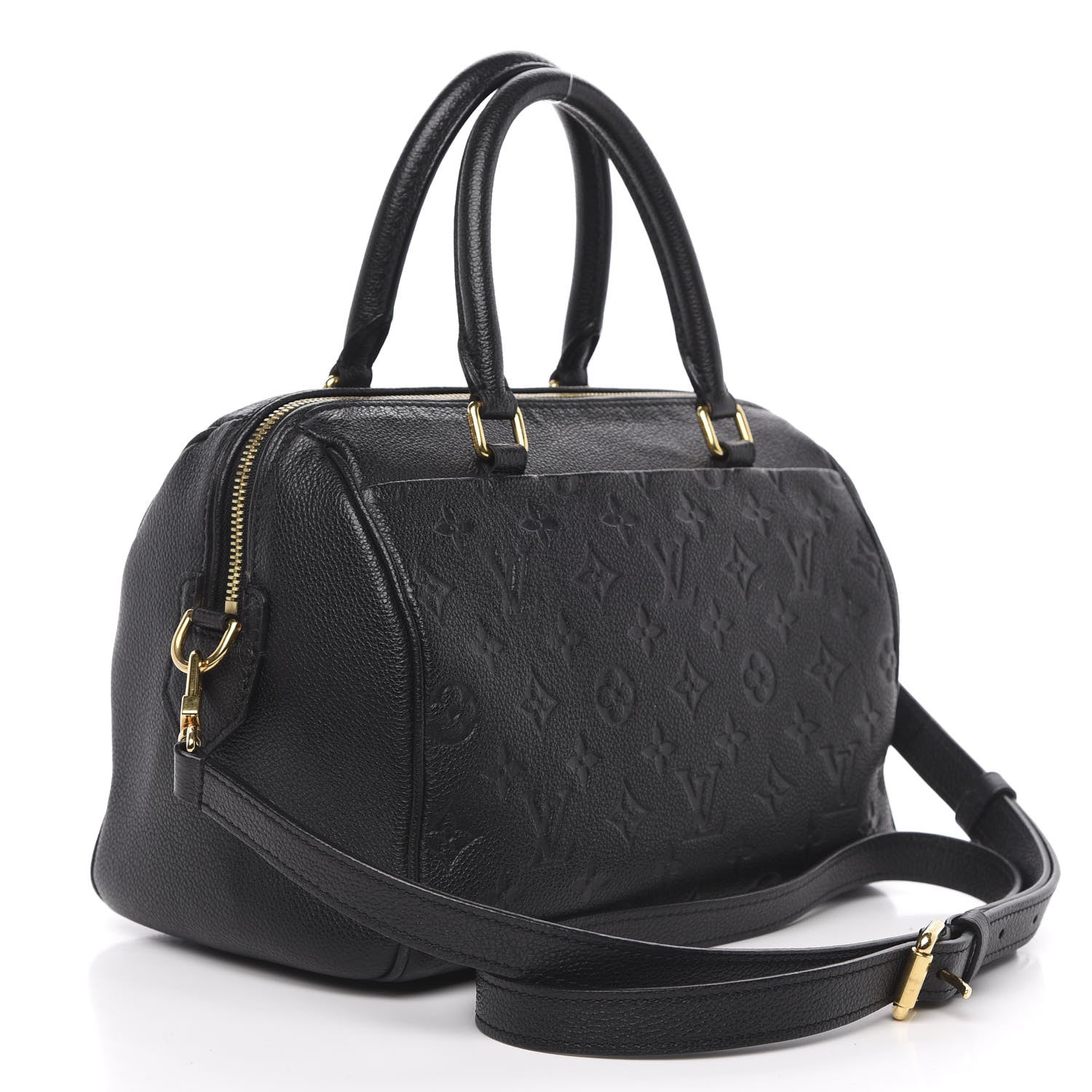 Louis Vuitton Empreinte Speedy Bandouliere 25 NM Black 4 of 13