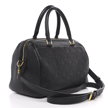 Louis Vuitton Empreinte Speedy Bandouliere 25 NM Black 4 of 13