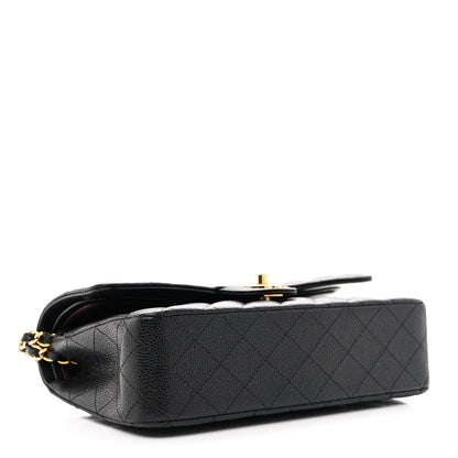 Chanel Caviar Quilted Medium Double Flap Black 4 of 10