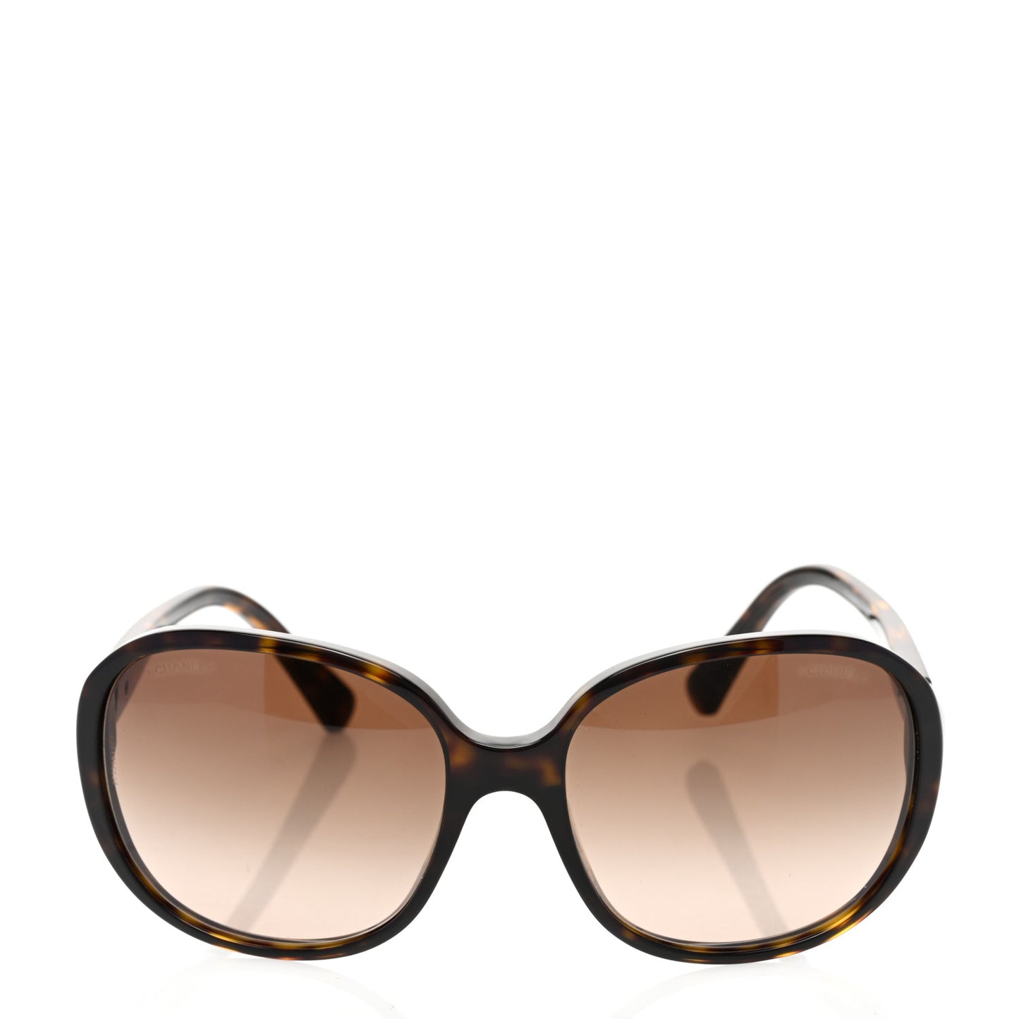 Acetate CC Round Sunglasses 5285-A Tortoise