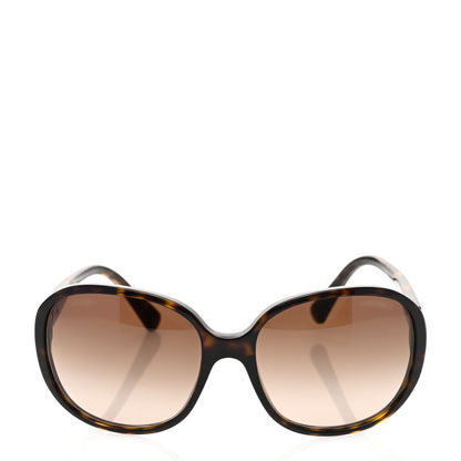 Chanel Acetate CC Round Sunglasses 5285-A Tortoise 2 of 8
