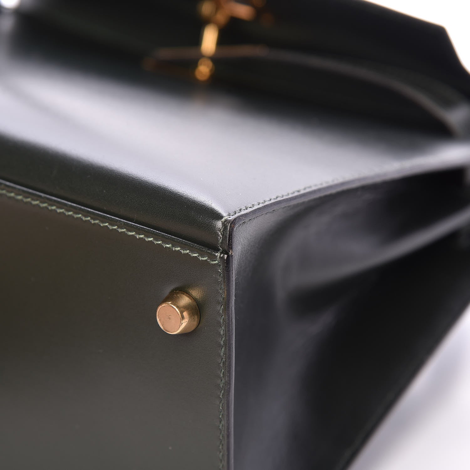 Hermes Box Kelly Sellier 28 Vert Fonce 41 of 49