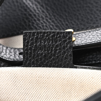 Gucci Calfskin GG Marmont Messenger Bag Black 7 of 11