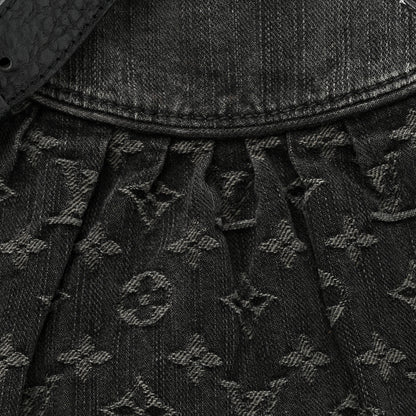 Louis Vuitton Denim Neo Cabby MM Black 7 of 13