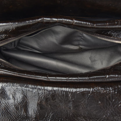Chanel Patent Quilted Petit Timeless Shopping Tote PTT 5 of 13