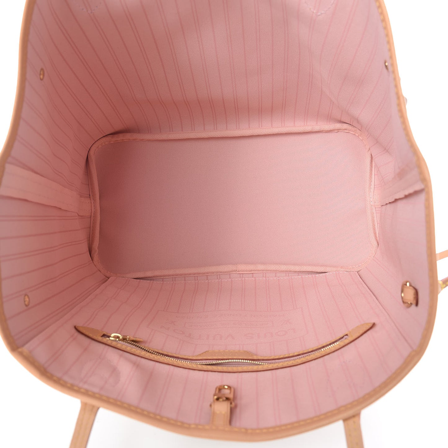 Damier Azur Neo Neverfull MM Rose Ballerine