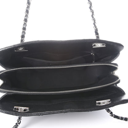 Chanel Caviar Quilted Timeless CC Soft Tote Black 4 of 10