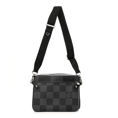Louis Vuitton Damier Graphite 3D Trio Messenger 1 of 9