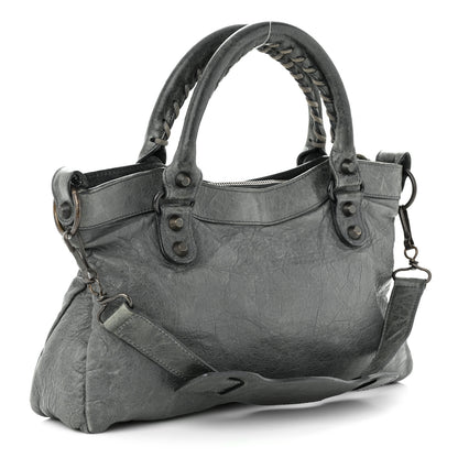 Balenciaga Agneau Classic Hardware First Anthracite 3 of 13