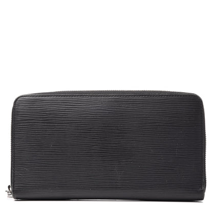 Louis Vuitton Epi Zippy Organizer Wallet Black 1 of 13