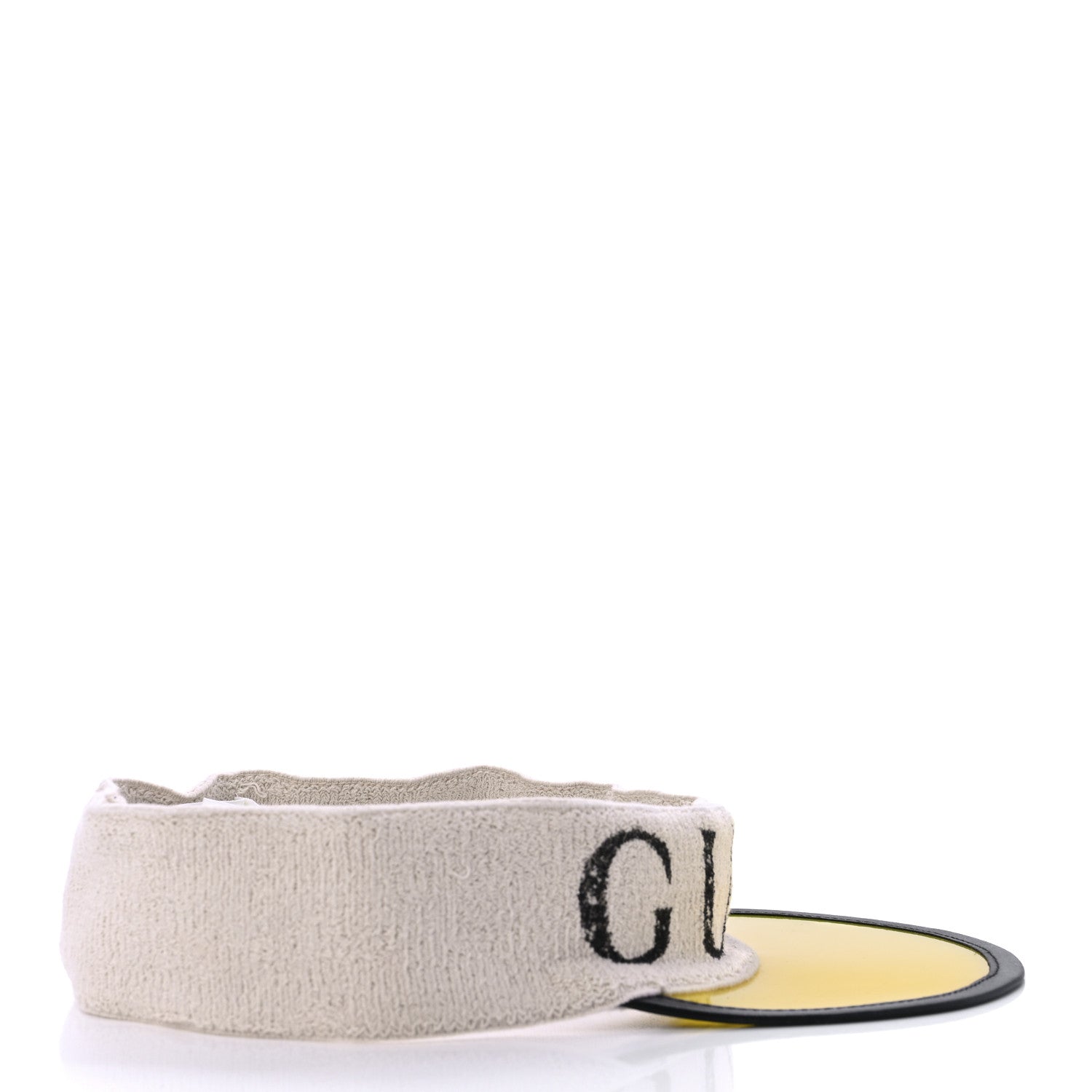 Gucci Vinyl Logo Visor M Yellow 4 of 8