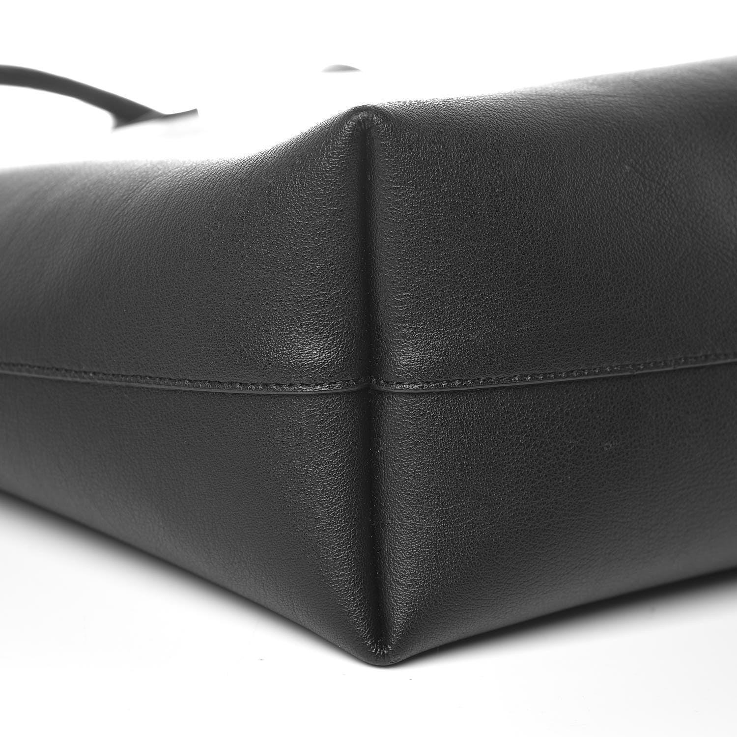Saint Laurent Calfskin Large Shopping Tote Black 9 of 15