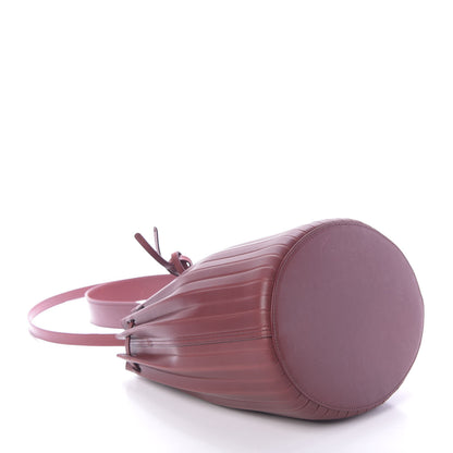 Mansur Gavriel Vegetable Tanned Calfskin Pleated Bucket Bag Borbo 4 of 13