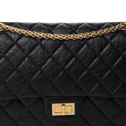 Chanel Aged Calfskin Quilted 2.55 Reissue 227 Flap Black 11 of 12