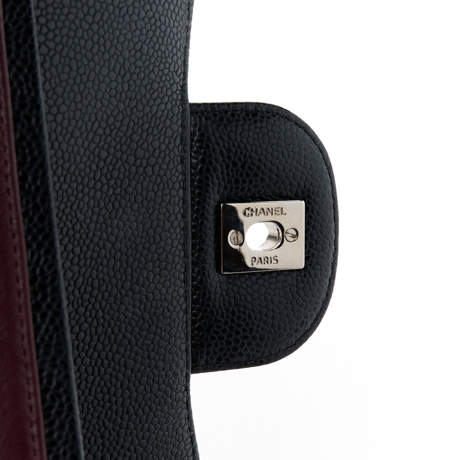 Chanel Caviar Quilted Jumbo Double Flap Black 7 of 12